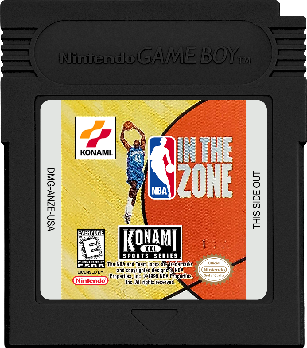 NBA in the Zone 99 media 6 for GameBoy Color